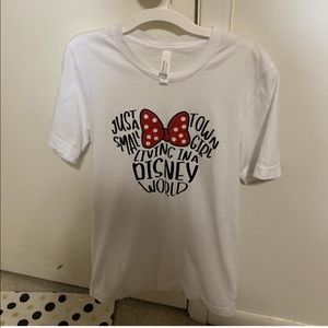 Just a small town girl Disney shirt!